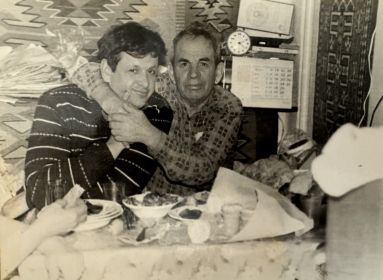 С зятем Лебедевым Александром