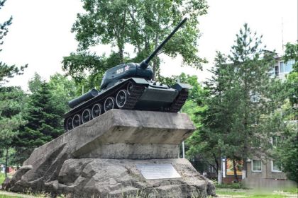 Памятник воинам-танкистам в годы Великой Отечественной войны 1941-1945, г.Хабаровск