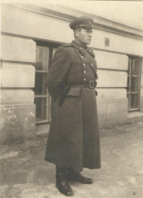 Начальник заставы им. Кайманова, КФАССР 1944 год