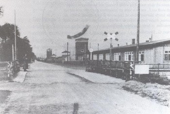 Концентрационный лагерь Нойенгамме (Konzentrationslager Neuengamme). Вход.