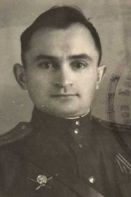 Фронтовая фотография Пекшина Федора Яковлевича