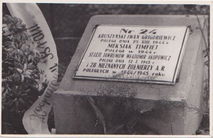 Братская могила в г. Стопнице.