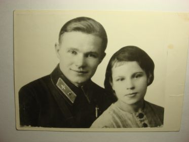 Тетерин Николай Трофимович с женой Зиной