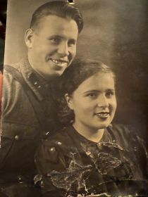 С женой Марией 1942 год