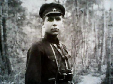 Дедушка на учениях 1936 год