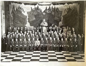 Академия им. Фрунзе. Встреча выпускников 1953 года.