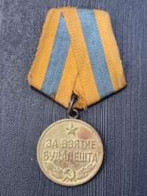 Медаль за взятие Будапешта