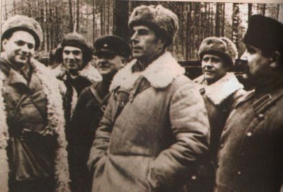 Встреча командиров партизанских отрядов, 1943 г.