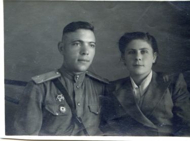 С женой, Савиной Анной Александровной. Приморский край