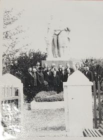 Встреча ветеранов 1849 АП на Курской дуге. Лето 1970 г.