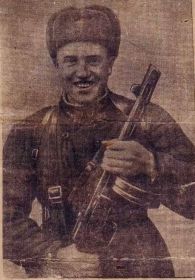 Вишняков Моисей Сергеевич на фронте. 1941 год.