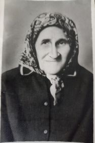Мама, Климова Анна Максимовна