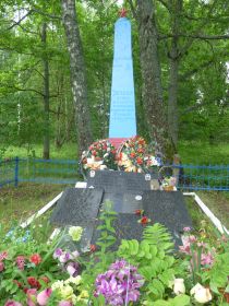 Братская могила №2293 д.Пышняки Бибичинского с/с Суражского р-на Витебской области.