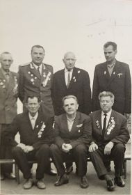 Встреча ветеранов 1849 АП на Курской дуге. Лето 1970 г.