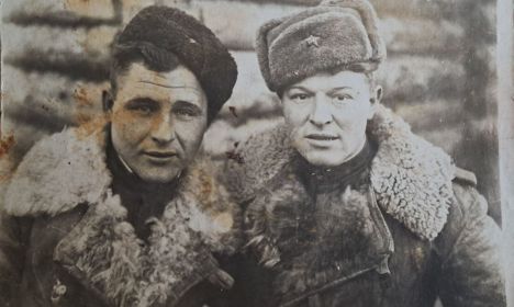 декабрь 1943 года после госпиталя вернулся в свою часть Ленинградская область