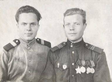 С однополчанином