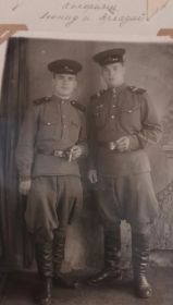 Аркадий с братом Леонидом после службы в рядах сов.армии СССР
