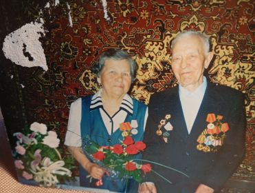 Куликов Константин Иванович с супругой Риммой Николаевной. 2005год.