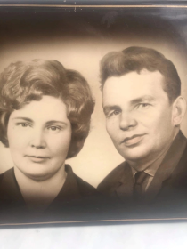 С женой Зинаидой Ивановной послевоенное время