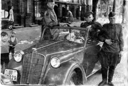 У автомобиля в Чехословакии