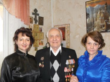 Глотов Константин Николаевич  и дочери Элина и Гелена