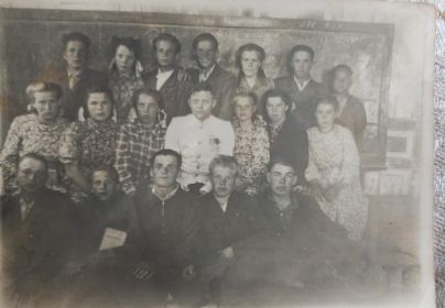Громов В. В со своими учениками