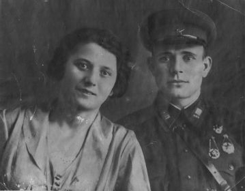 Семейная фотография с женой