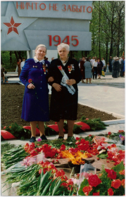 С подругой, 90-е гг.
