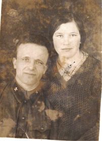 Липовцев Митрофан Иванович с женой