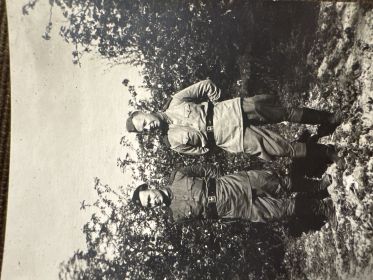 Карташев и Устинов Германия июнь 1945 год