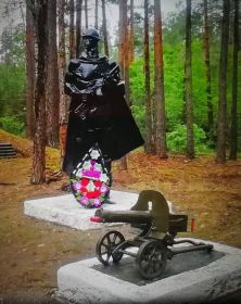 Фотография с места боев 121 СД (памятник 2)