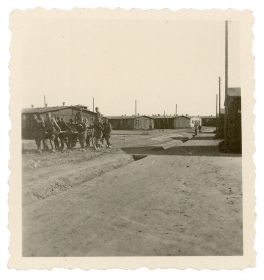 Stalag XI C (311) Берген-Бельзен (Bergen-Belsen). Общий вид.
