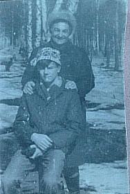 Жена Полина с внуком Сергеем