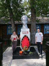 Памятник гв. сержанту Рукину Игнату Трофимовичу в с. Баталово Алтайского края.