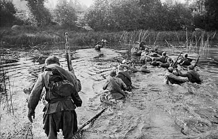 Изюм-Барвенковская наступательная операция 17-27 июля 1943 г. Форсирование Северского Донца