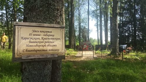Братская могила советских воинов, павших в боях с фашистами, 1941 - 1942 гг. 5