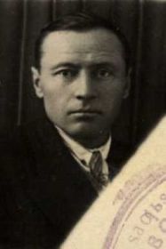 Старший лейтенант БУРЦЕВ Ф. П.