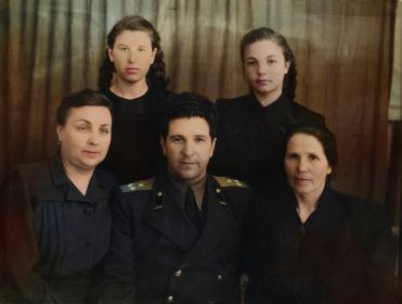 Ролдугин Александр Григорьевич с родственниками