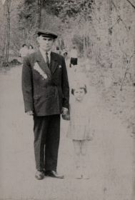 Коршунов А.В. с внучкой