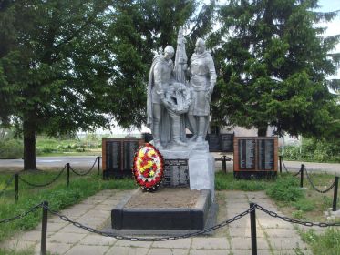 Захоронение: РОССИЯ: Московская область, Волоколамский муниципальный район, Кашинское сельское поселение, деревня Шишково, братское воинское захоронение.