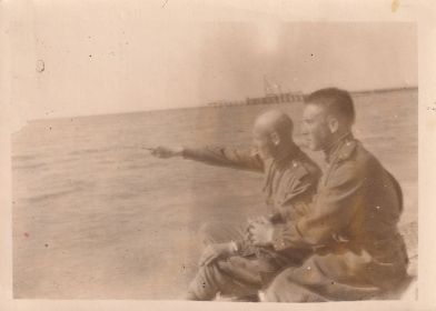 Май 1945 года. Швентой, Балтийской море