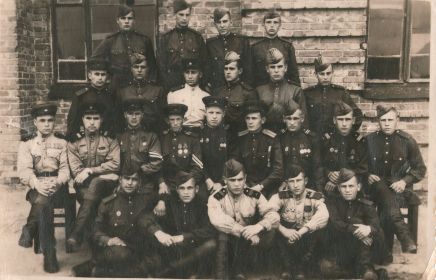 1946 г., Комендантский взвод, г.Витебск