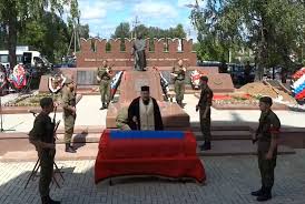 Захоронение: РОССИЯ: Московская область, Одинцовский муниципальный район, село Ершово, братское воинское захоронение у храма Живоначальной Троицы.