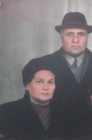 Рашит Рахмеев с женой Кафией