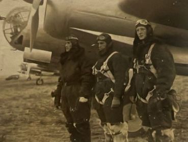 Перед вылетом на боевое задание