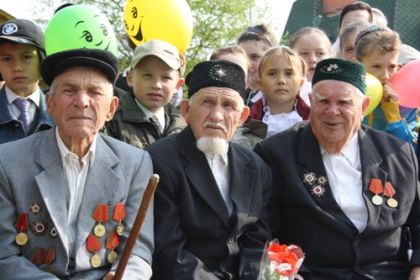 Ветераны войны. 2010 г д. Урмаево