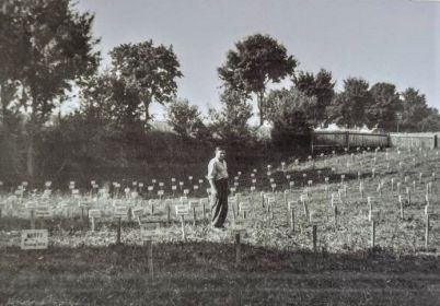 Stalag VII A Моосбург (Moosburg). Лагерное кладбище.