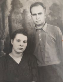 Алтунин И.Г. с женой Алтуниной Т.А. в 1955 году