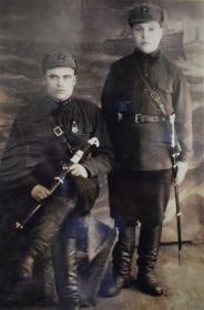 Служба в армии. 33 Ладожский морской погранотряд кладовщик (г. Петрозаводск, ноябрь 1933 г. - сентябрь 1936 г.).