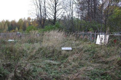 Захоронение: РОССИЯ: Ленинградская область, Киришский муниципальный район, сельское поселение Кусинское, деревня Жарок, братское воинское захоронение.